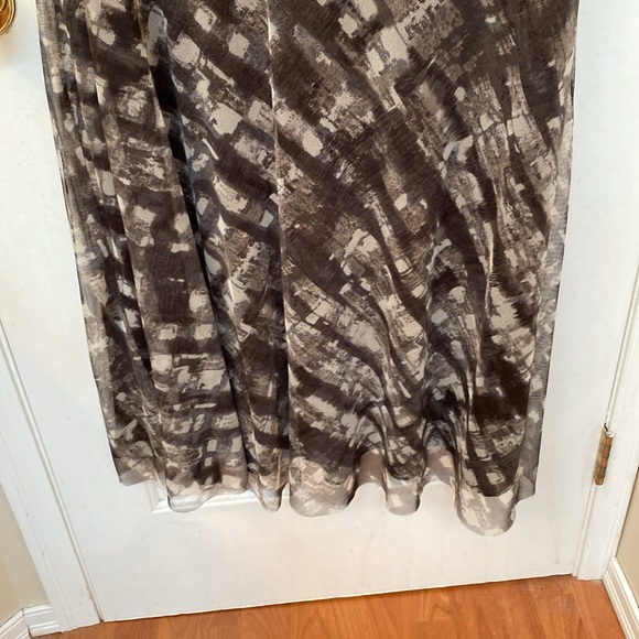 Sleeveless Sheer Fabric Dress - Picture 3 of 4